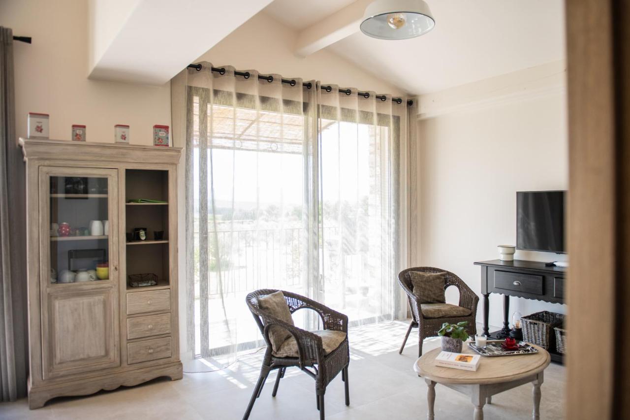 Bastide Toujours Dimanche, Maison De Vacances Avec Vue & Piscine Privee กอร์ด ภายนอก รูปภาพ