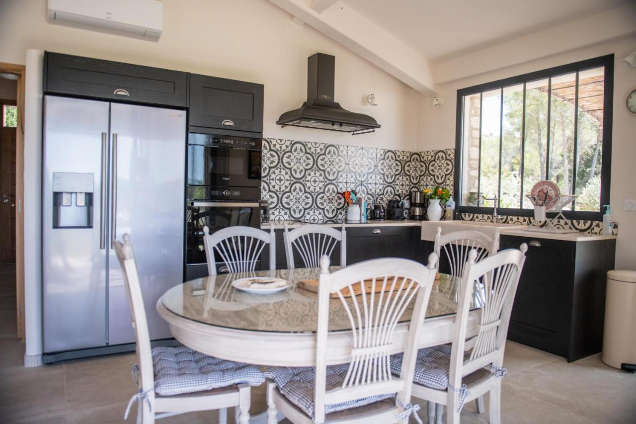 Bastide Toujours Dimanche, Maison De Vacances Avec Vue & Piscine Privee กอร์ด ภายนอก รูปภาพ