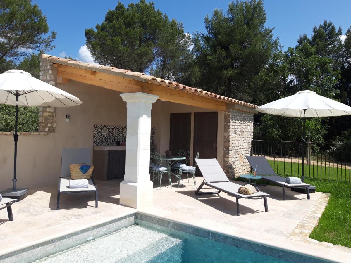 Bastide Toujours Dimanche, Maison De Vacances Avec Vue & Piscine Privee กอร์ด ภายนอก รูปภาพ
