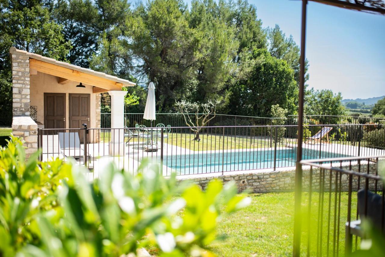 Bastide Toujours Dimanche, Maison De Vacances Avec Vue & Piscine Privee กอร์ด ภายนอก รูปภาพ
