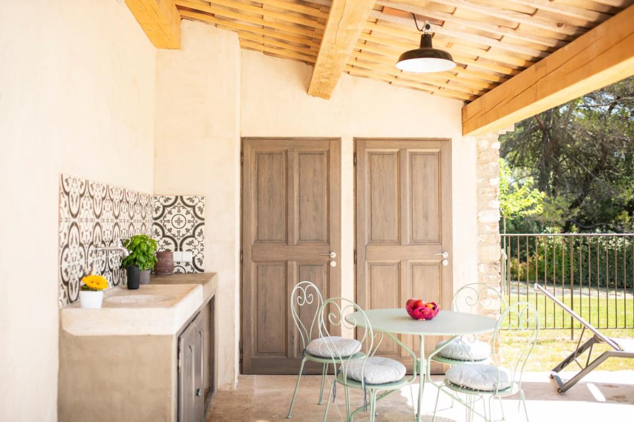 Bastide Toujours Dimanche, Maison De Vacances Avec Vue & Piscine Privee กอร์ด ภายนอก รูปภาพ