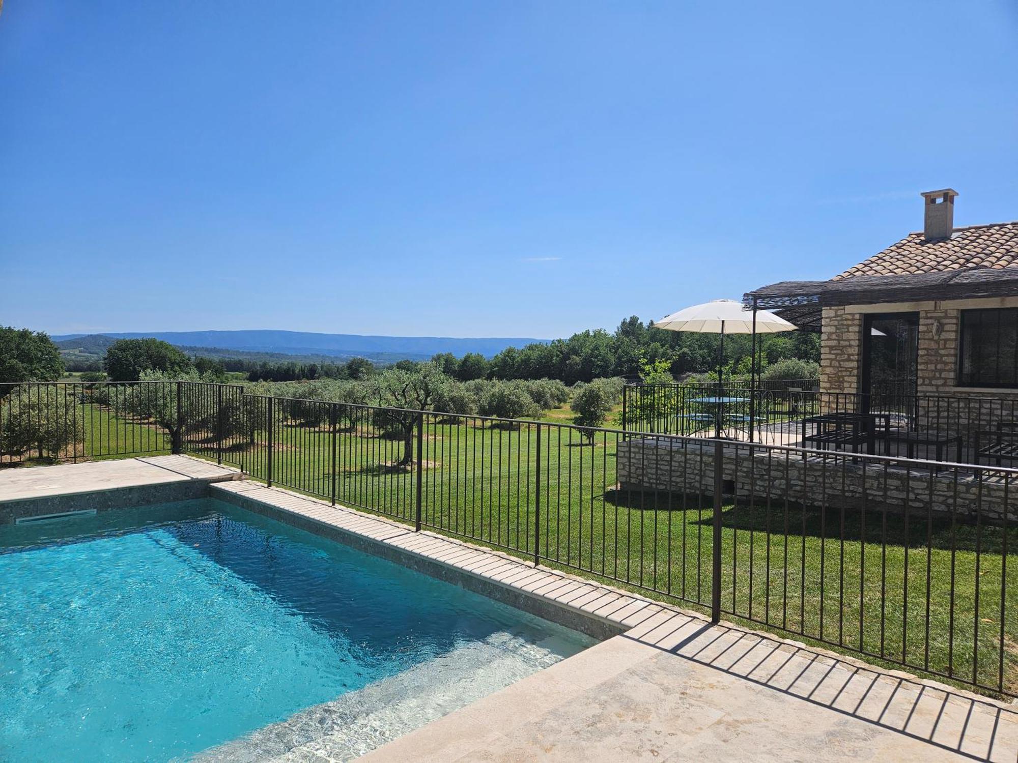 Bastide Toujours Dimanche, Maison De Vacances Avec Vue & Piscine Privee กอร์ด ภายนอก รูปภาพ